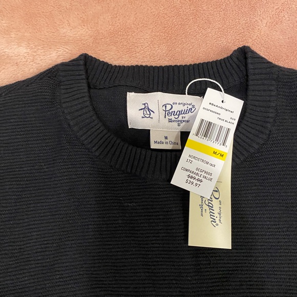 Original Penguin men’s knit crewneck sweater - Picture 2 of 4